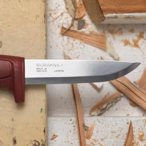 Morakniv Basic 511 Fixed-Blade Knife 9.1 cm (3.6 Inch) | High Carbon Steel Utility Knife thumbnail 5