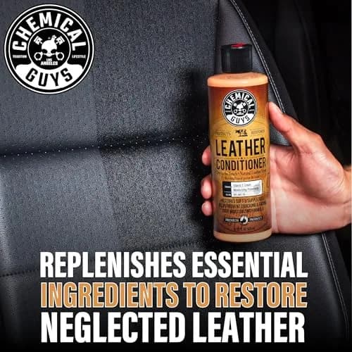Chemical Guys Leather Cleaner & Conditioner Kit Travel Size 2 x 4 fl oz | pH-Balanced Auto & Home Leather Care thumbnail 7