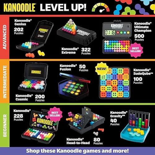 Educational Insights Kanoodle Extreme | 303 Challenging Brain Puzzles for Kids & Adults thumbnail 6