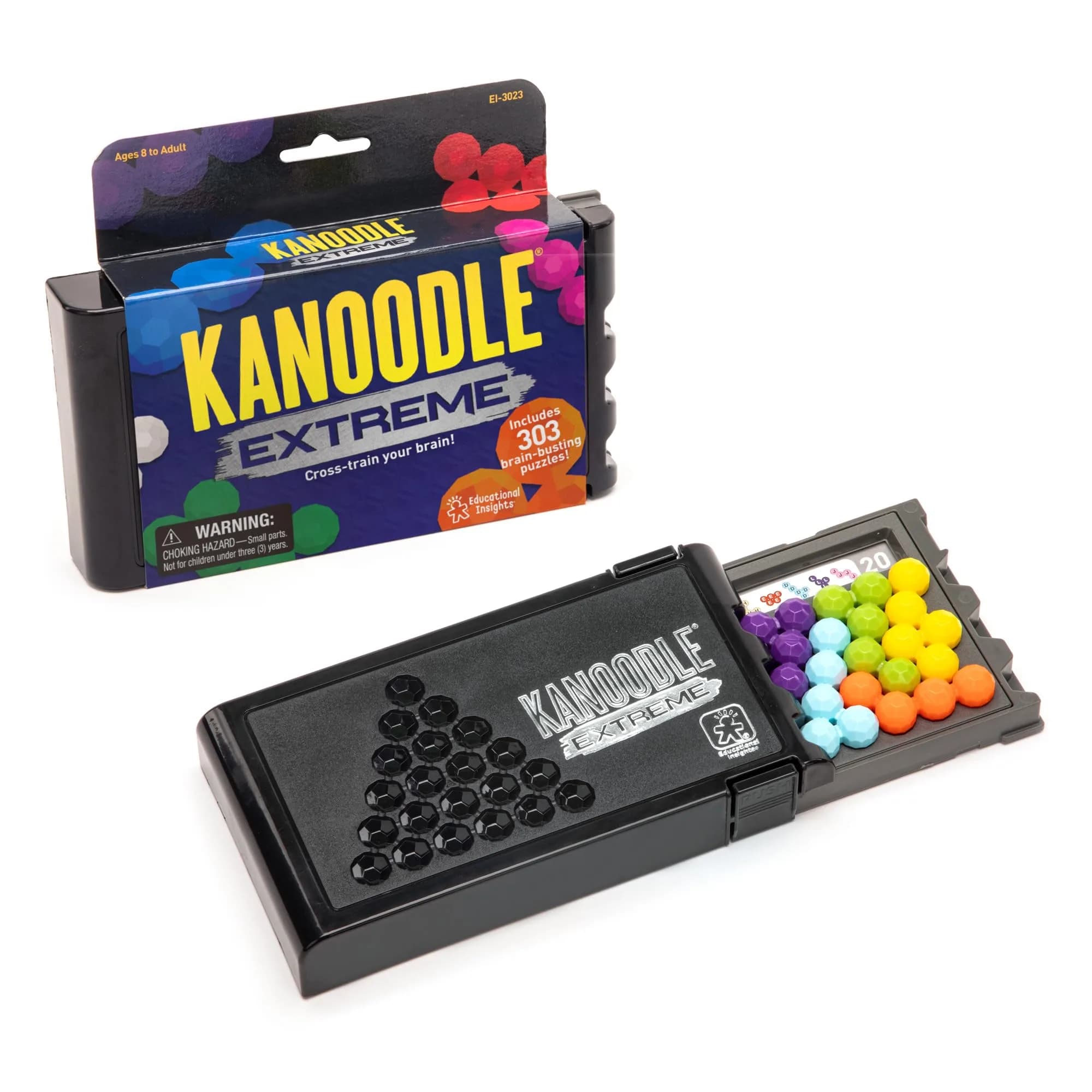 Educational Insights Kanoodle Extreme | 303 Challenging Brain Puzzles for Kids & Adults - main product image