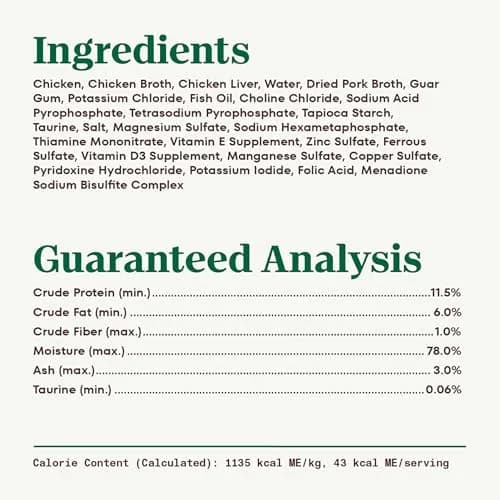 Nutro Perfect Portions Pate Wet Cat Food, Chicken Recipe, 2.6 oz | Grain-Free, Complete & Balanced for Adult Cats thumbnail 5