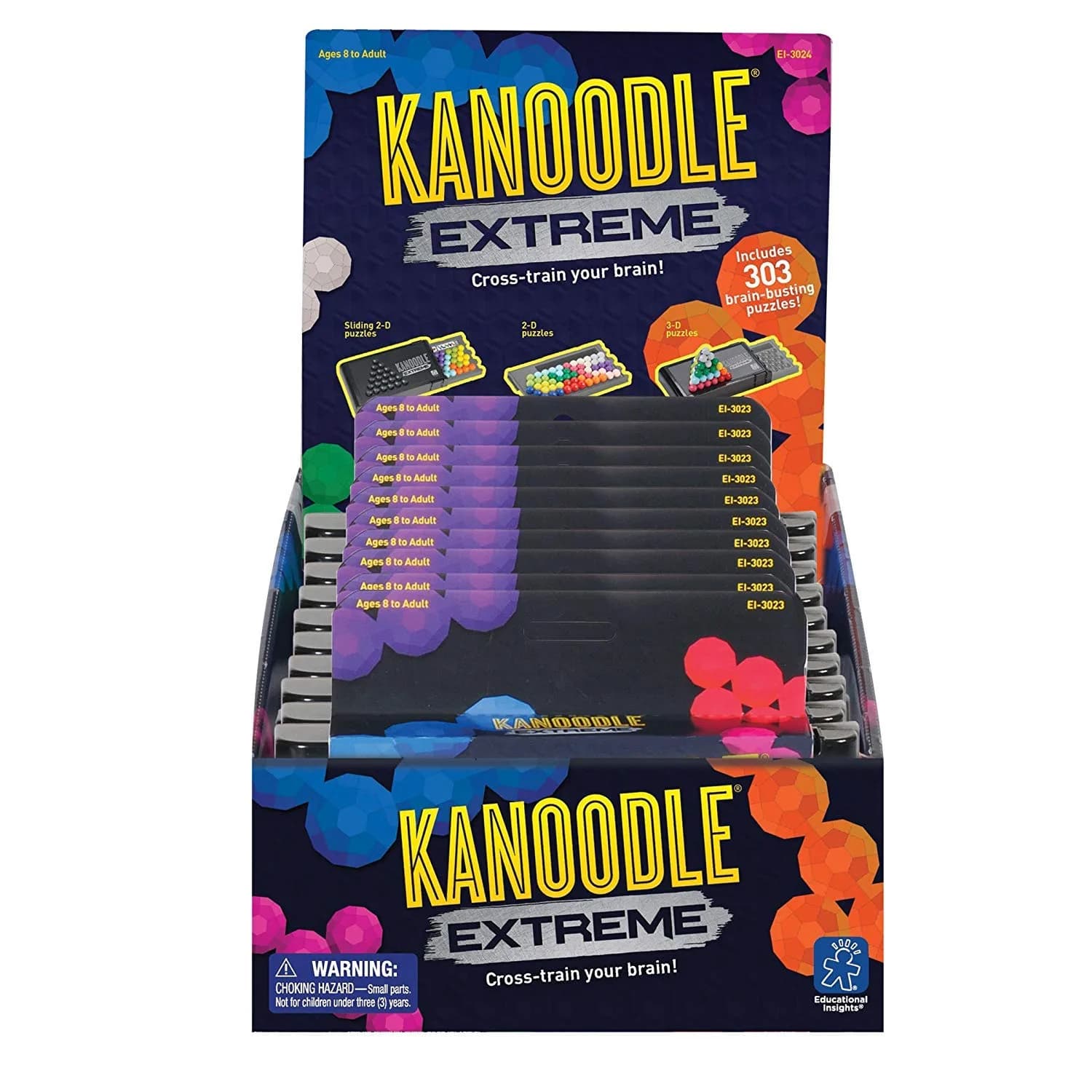 Educational Insights Kanoodle Extreme 10-Pack | 303 Puzzles for Critical Thinking & Travel