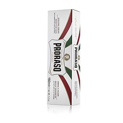Proraso Shaving Cream Sensitive Skin Oatmeal & Green Tea 150ml (5.1 Fl Oz) | Smooth Irritation-Free Shave thumbnail 4