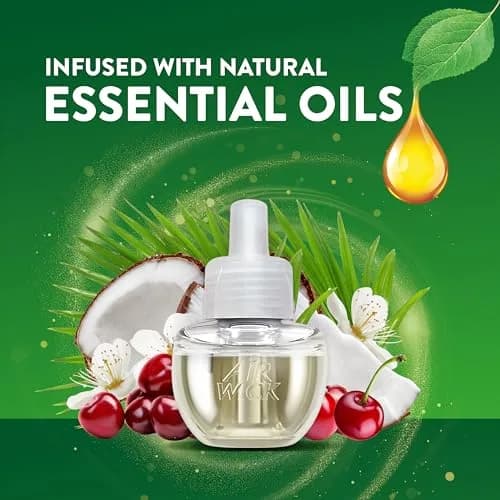 Air Wick Plug In Scented Oil Refill Paradise Retreat 2ct (156 ml) | Infused with Essential Oils thumbnail 3