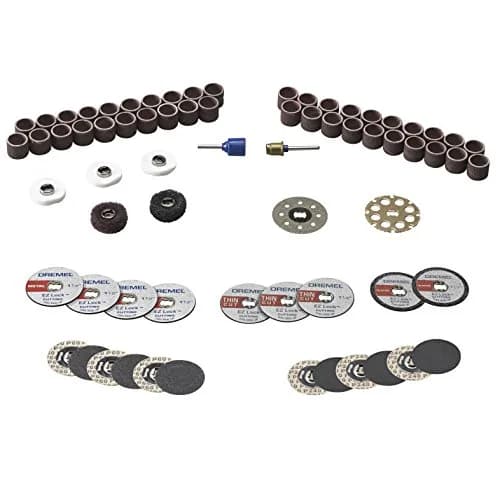 Dremel EZ725 70-Piece All-Purpose Rotary Tool Accessory Set With Storage Kit | Cutting, Polishing, Cleaning, Sanding thumbnail 2