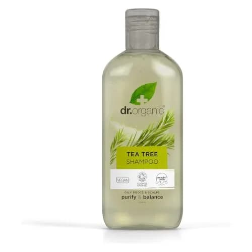 Dr. Organic Tea Tree Shampoo 265ml | Organic, Deep Cleansing for Oily Hair thumbnail 1