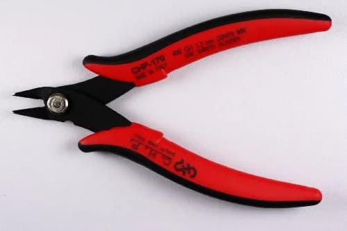 Hakko CHP-170 Micro Soft Wire Cutter 8mm (0.315 in) Flush Cut, 10-Pack | Precision Cutting for Electronics thumbnail 2