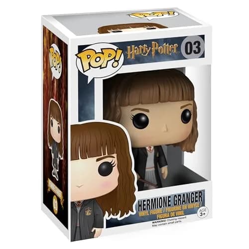 Funko Pop! Movies Harry Potter Hermione Granger Vinyl Figure 9.5cm (3.75-in) | Official Collectible for Fans thumbnail 1