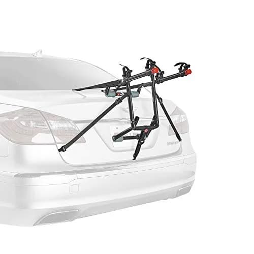 Allen Sports Deluxe 2-Bike Trunk Mount Rack, Model 102DN-R, Black | Fits Sedans, Hatchbacks, SUVs thumbnail 1