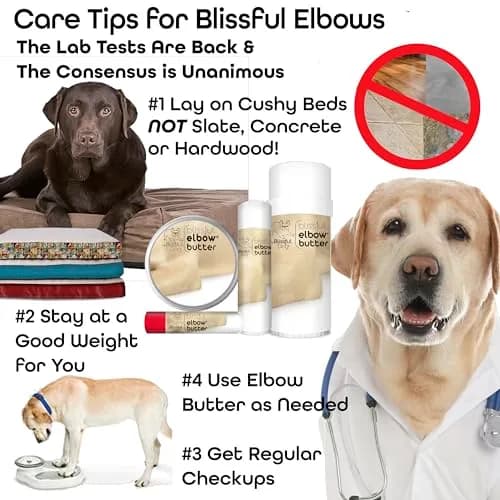 The Blissful Dog Elbow Butter Stick 5g (0.15 oz) | Lick-Safe Balm for Dry, Cracked Dog Elbows thumbnail 5