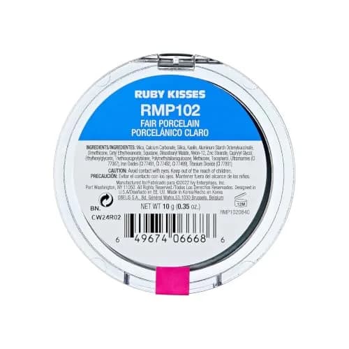 Ruby Kisses Mineral Pressed Powder Foundation Caramel 9.92 g (0.35 oz) | Natural Finish for Sensitive Skin thumbnail 3