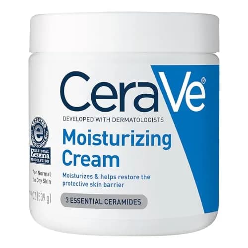 CeraVe Moisturizing Cream Face & Body Cream 539ml (19oz) | Developed with Dermatologists thumbnail 1