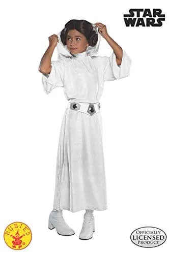 Rubie's Costume Star Wars Princess Leia Deluxe Child Costume Small (610504_S) | Officially Licensed Star Wars Dress-up thumbnail 2
