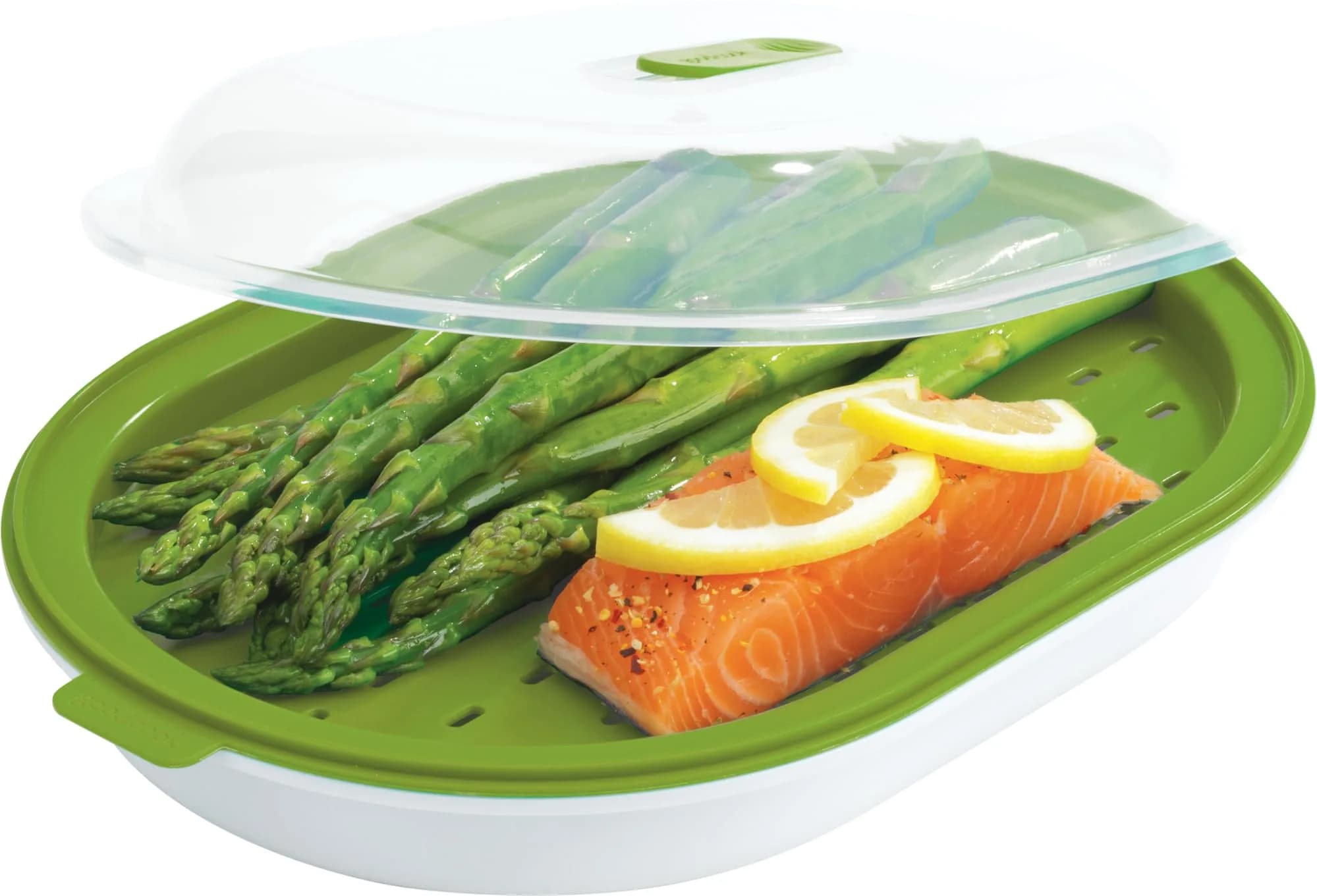 GoodCook Microwave Food Steamer – Vegetable & Fish Cooker | Preserves Vitamins & Nutrients - main product image