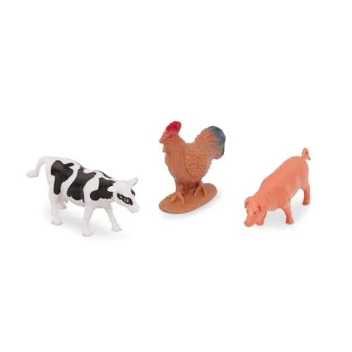 Terra by Battat Farm Animals Toy Tube 60 Mini Figures | Educational Plastic Playset for Kids 3+ thumbnail 9
