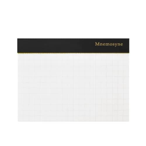 Maruman Mnemosyne Memo Pad, Long Vertical 7.87"x2.95", 5mm Grid | Premium Japanese Paper for Precise Notes thumbnail 5