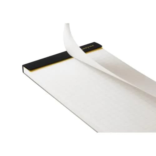 Maruman Mnemosyne Memo Pad, Long Vertical 7.87"x2.95", 5mm Grid | Premium Japanese Paper for Precise Notes thumbnail 6