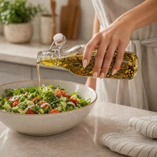 Restaurantware Swing Top Glass Bottles 8.5oz | Airtight, Resealable, Clear (70-120c) thumbnail 5