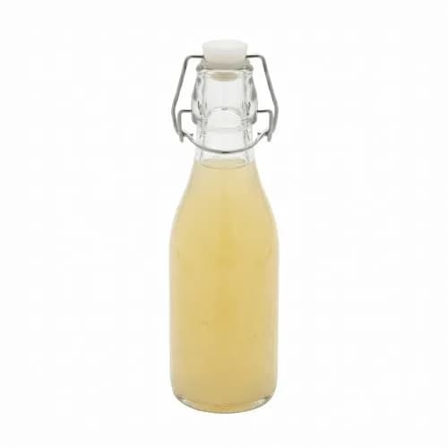 Restaurantware Swing Top Glass Bottles 8.5oz | Airtight, Resealable, Clear (70-120c) thumbnail 6