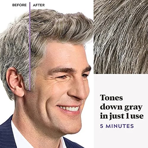 Just For Men Touch of Gray Hair Color Light Brown T-25 | Blends Gray for Salt & Pepper Look thumbnail 4