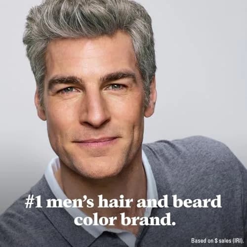 Just For Men Touch of Gray Hair Color Light Brown T-25 | Blends Gray for Salt & Pepper Look thumbnail 5