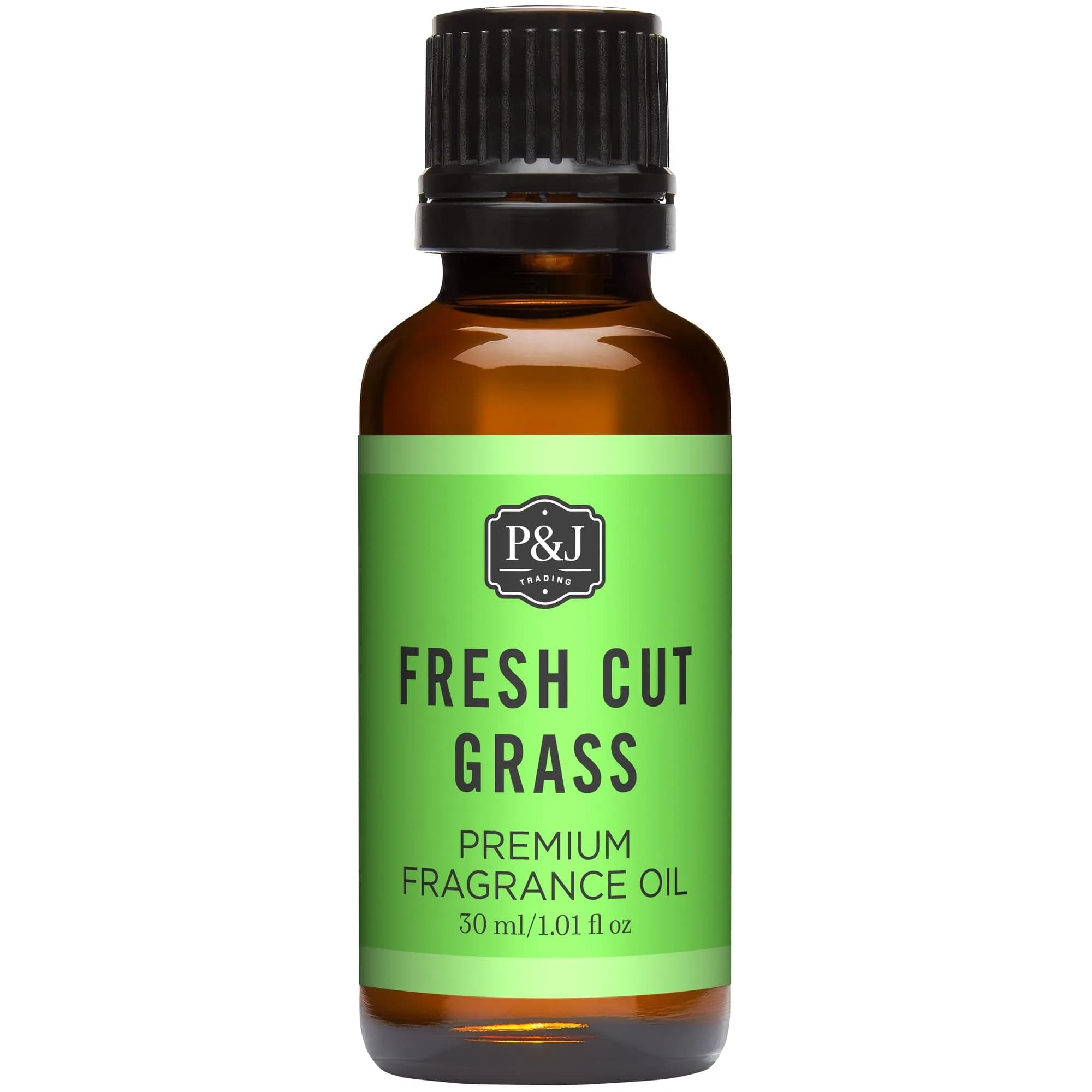 P&J Trading Fragrance Oil | Amber Oil 30ml - Candle & DIY Scents for Home & Body — Fresh Cut Grass / 1.01 Fl Oz