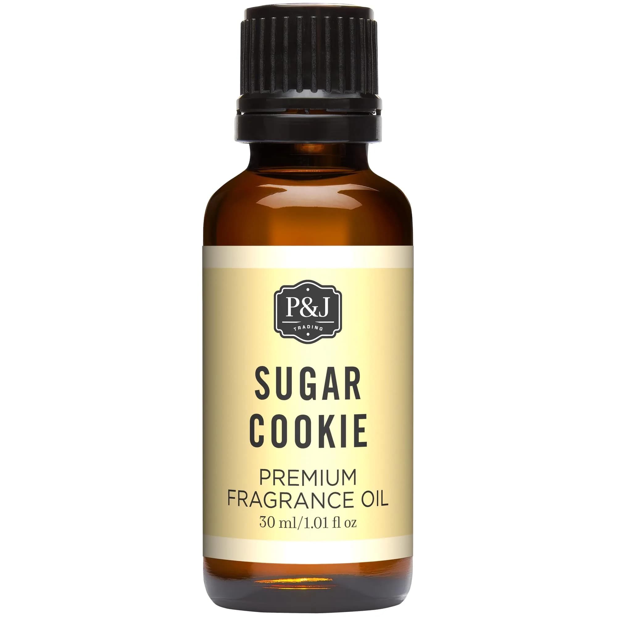 P&J Trading Sugar Cookie Fragrance Oil 30ml (1.01 Fl Oz) | IFRA Certified Master Perfumer Blend — Clear