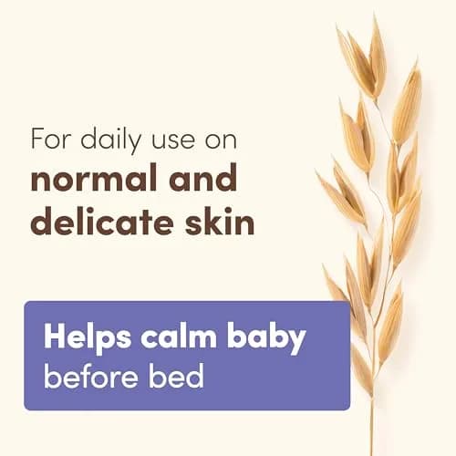 Aveeno Baby Calming Comfort Moisturizing Body Lotion with Lavender & Vanilla, 532ml (18 fl. oz) | Hypoallergenic Formula for Sensitive Skin thumbnail 5