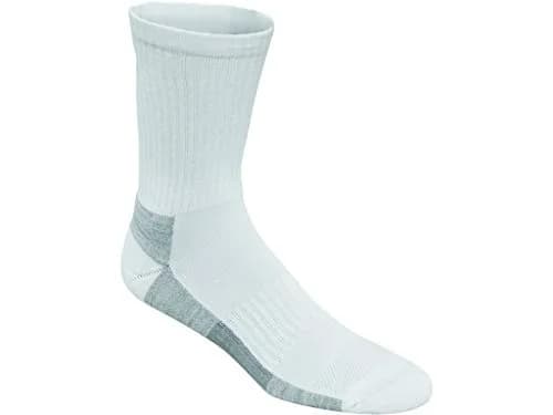 ASICS Training Crew Socks (3 Pack, Medium, White) | Moisture-Wicking & Arch Support thumbnail 4