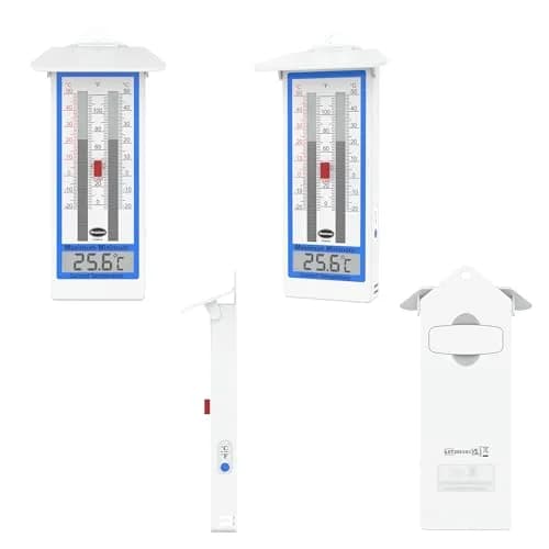Brannan Digital Greenhouse Thermometer Max Min | 20.3cm x 10cm x 3cm (8in x 4in x 1.2in) thumbnail 2