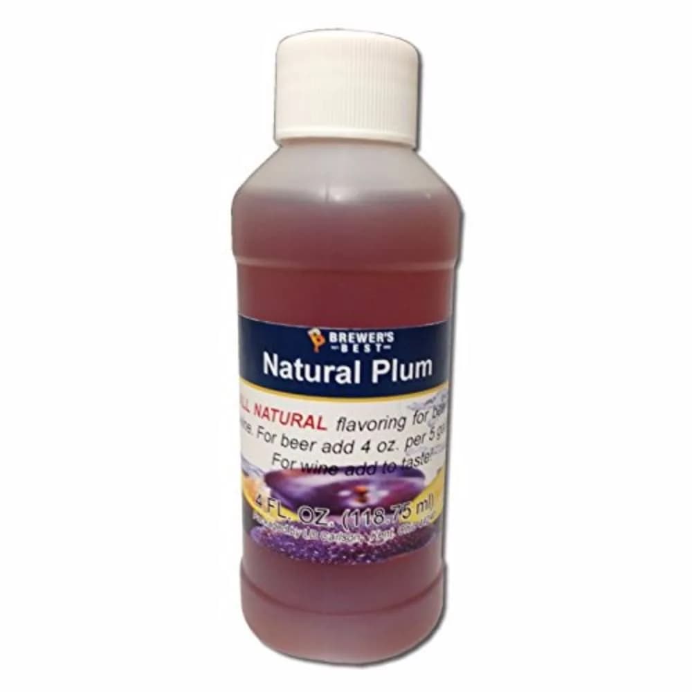 Brewer's Best Natural Beer and Wine Fruit Flavoring (Plum) | All Natural Flavoring for Beer & Wine (120 chars) - main product image
