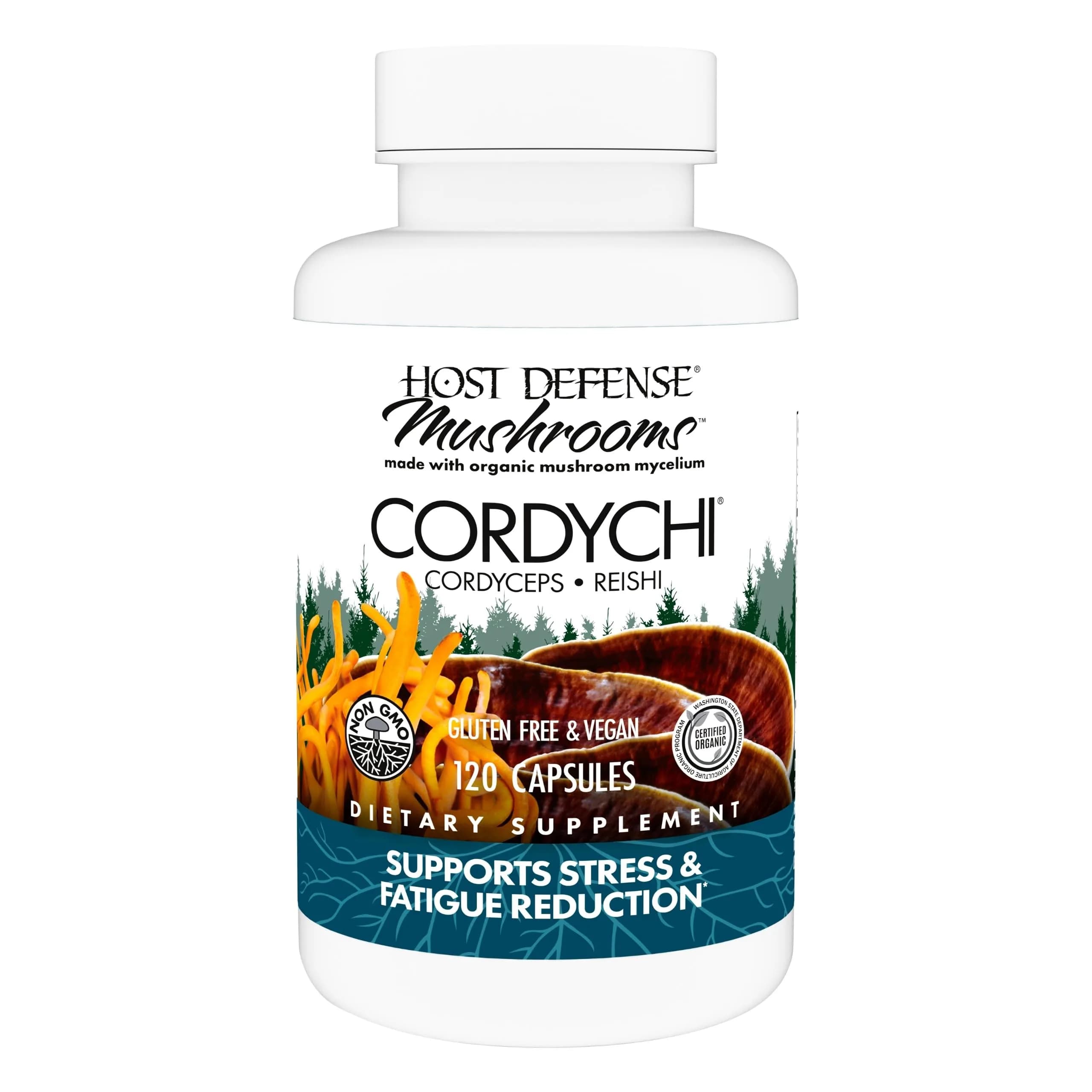 Host Defense CordyChi Capsules 120 Count - main product image
