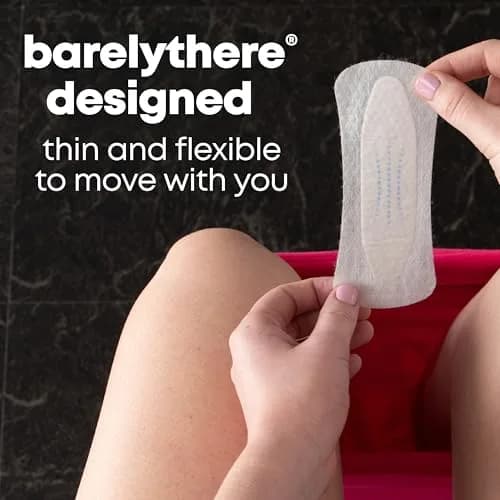 U by Kotex Balance Daily Panty Liners, 100 Count | Light Absorbency, Soft & Flexible Fit thumbnail 4