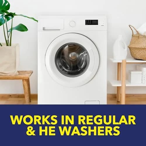 OxiClean Washing Machine Cleaner with Odor Blasters, 4 Count Pouches | Cleans Residues & Eliminates Odors thumbnail 7