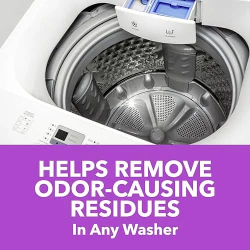 OxiClean Washing Machine Cleaner with Odor Blasters, 4 Count Pouches | Cleans Residues & Eliminates Odors thumbnail 2