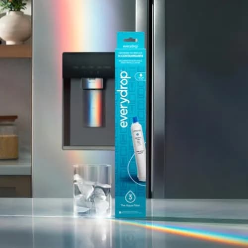 EveryDrop by Whirlpool EDR3RXD1 Refrigerator Water Filter 1 Count (0.34 kg) | NSF Certified to Reduce 74 Contaminants thumbnail 9