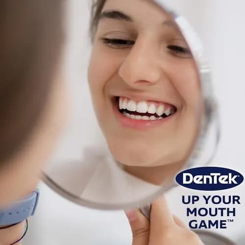 DenTek Triple Clean Advanced Clean Floss Picks, 90 Count | ADA Accepted, Fluoride-Infused Mint Flavor thumbnail 7