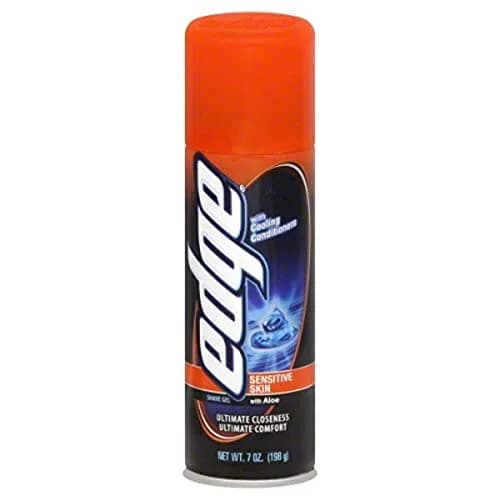 Edge Sensitive Skin Shave Gel 200ml (7 Ounce) | Soothing Aloe for Smooth Shaves thumbnail 1