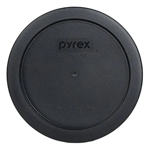 Pyrex 7201-PC Black Replacement Lids for 4-Cup Glass Bowls (2-Pack, 950mL) | Secure Fit & BPA-Free Plastic thumbnail 4