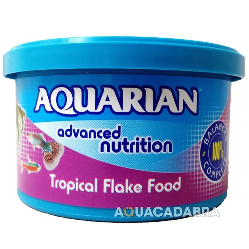 Aquarian Tropical Fish Flakes 50g | Complete Balanced Diet for Active Fish thumbnail 2