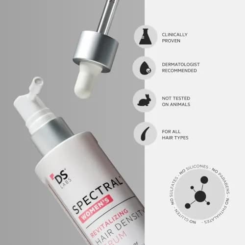 ds labs Spectral Women's Hair Density Serum, 60 mL | Supports Thinning Hair & Density thumbnail 8