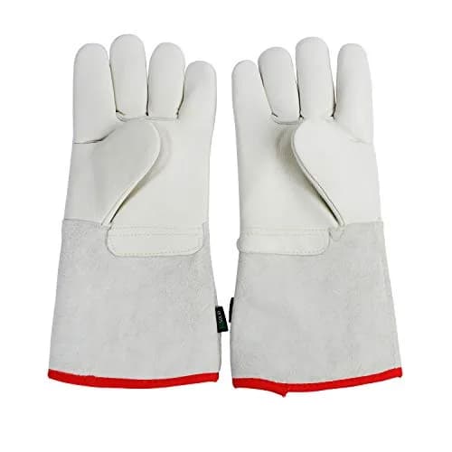U.S. Solid Cryogenic Gloves LN2 Liquid Nitrogen Protective Gloves 45 cm (17.7") | Cold Handling thumbnail 5