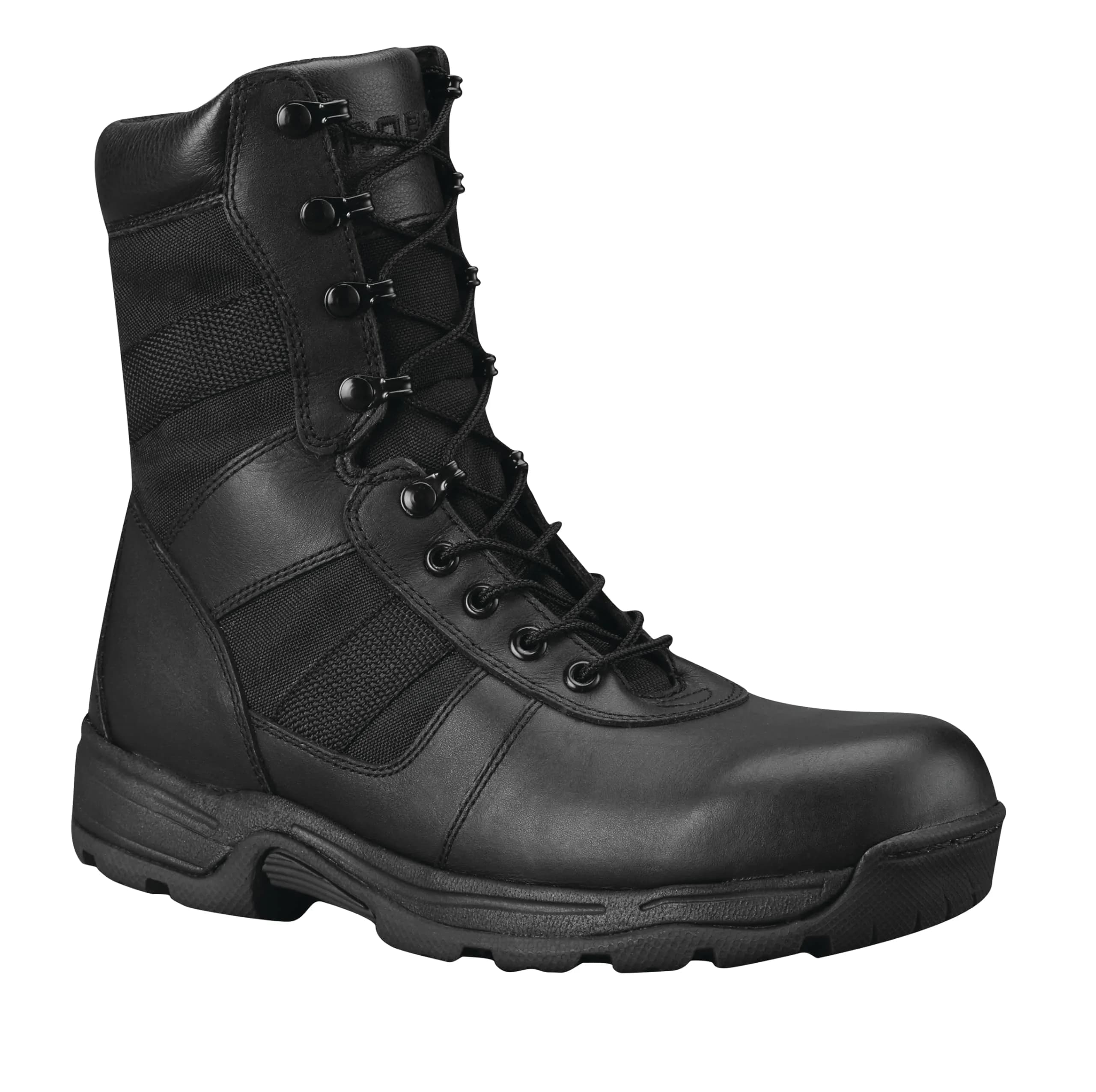 Propper Series 100 8" Side Zip Tactical Boot | Durable Leather & Nylon, Black, Size 10 M US - main product image