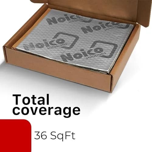 Noico Pro 80 mil 36 sqft Car Sound Deadening Mat | Automotive Butyl Insulation & Dampening thumbnail 5