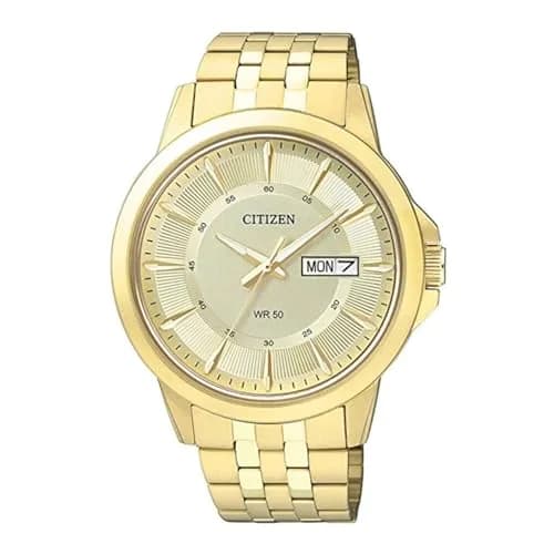Citizen Quartz Men's Watch Gold-Tone Stainless Steel 41mm (1.61 inches) | Japanese Quartz Movement thumbnail 1