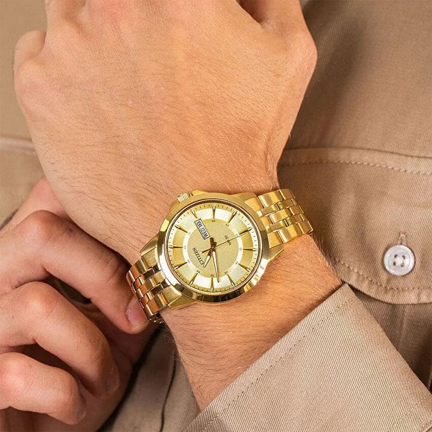 Citizen Quartz Men's Watch Gold-Tone Stainless Steel 41mm (1.61 inches) | Japanese Quartz Movement thumbnail 7