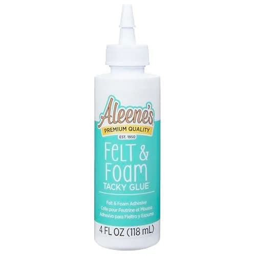 Aleene's Felt & Foam Tacky Glue 118ml (4 fl. Oz.) | Fast-Grab Craft Adhesive for DIY Projects thumbnail 1