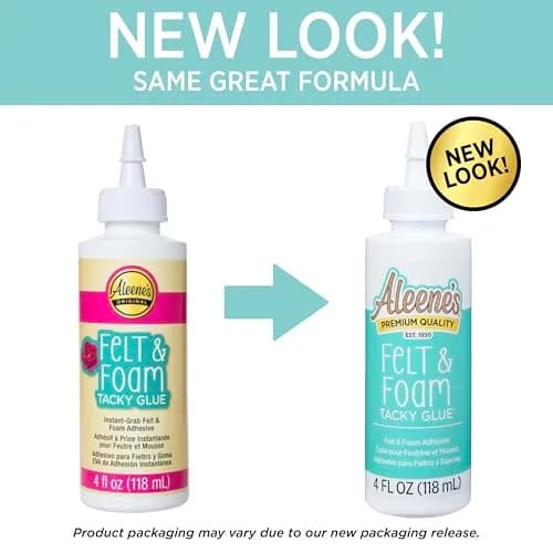 Aleene's Felt & Foam Tacky Glue 118ml (4 fl. Oz.) | Fast-Grab Craft Adhesive for DIY Projects thumbnail 2