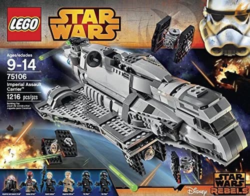 LEGO Star Wars Imperial Assault Carrier 75106 Building Kit | Battle-Ready Star Wars Set for Kids thumbnail 6