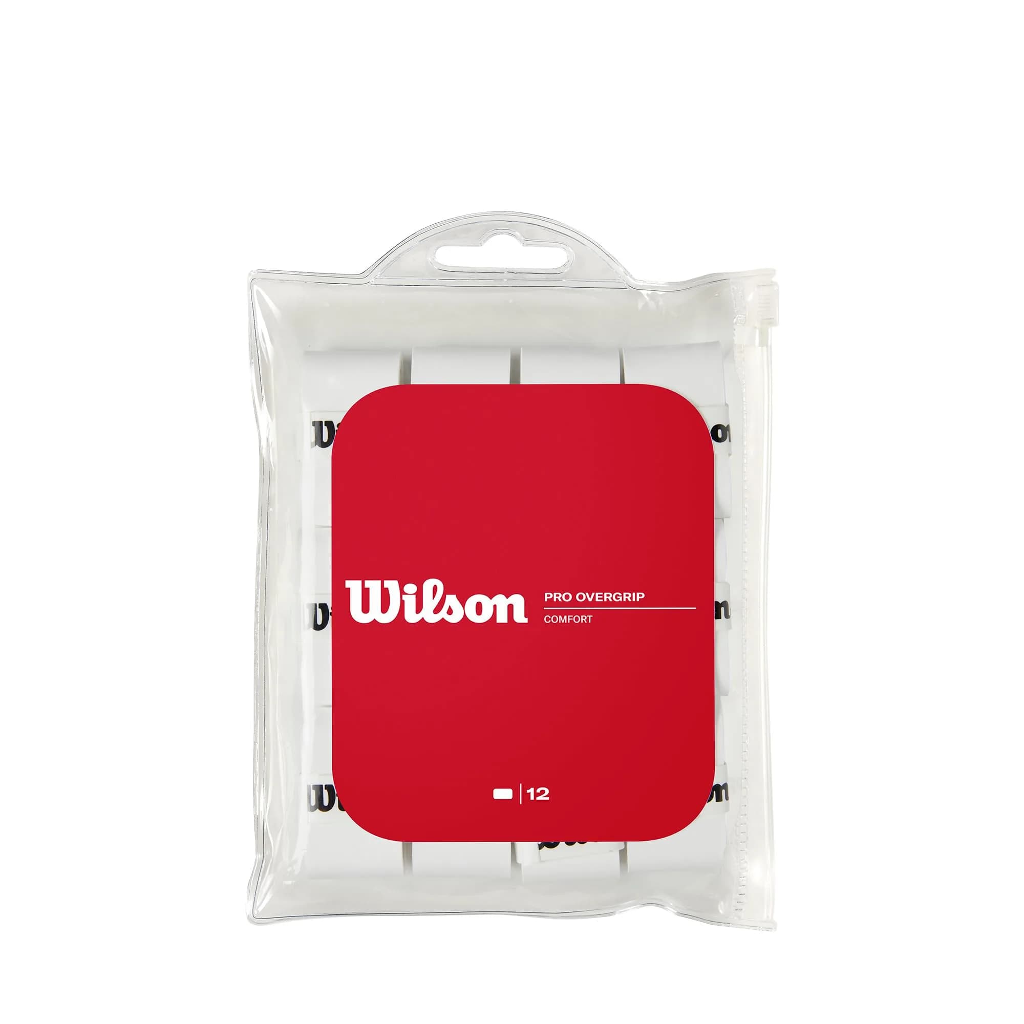 Wilson Pro Overgrip 50 Pack White | Tennis Racquet Grip Tape for Enhanced Feel — White